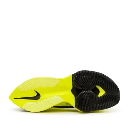 Nike Air Zoom Alphafly Next% Flynknit (Gelb / Schwarz)