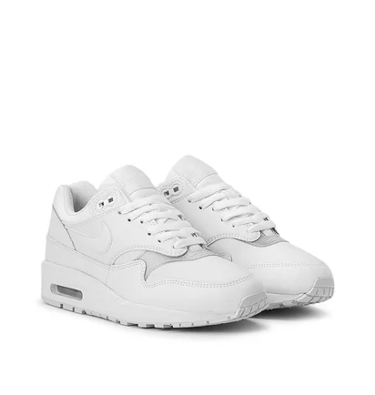 Nike WMNS Air Max 1 ''Triple White'' (Weiß / Silber)