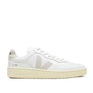 Veja V-90 O.T. Leather (Grau / Weiß)
