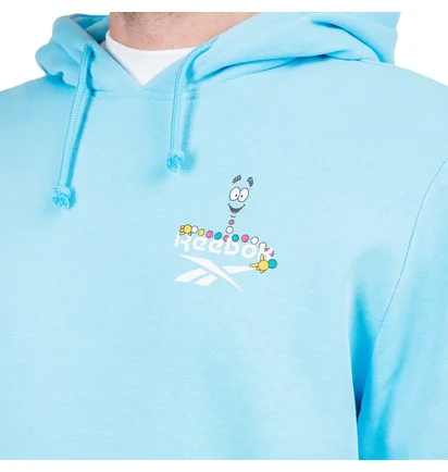 Reebok x Jurassic World Graphic Hoodie (Blau)