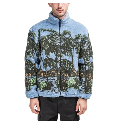 Stüssy Hawaiian Jacquard Mock Jacket (Blau)