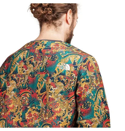 The North Face Fine Crew Sweat (Gelb / Grau)