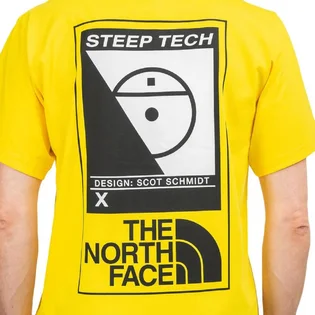 The North Face Steep Tech Logo Tee (Gelb)