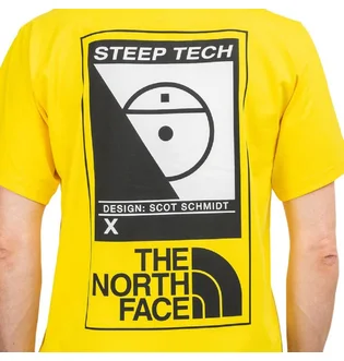 The North Face Steep Tech Logo Tee (Gelb)
