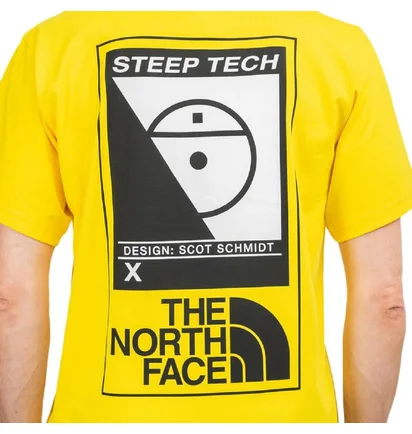 The North Face Steep Tech Logo Tee (Gelb)