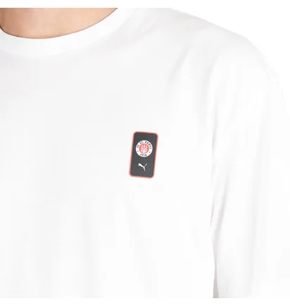 Puma x St. Pauli Retro Graphic T-Shirt (Weiss)