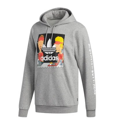 adidas x Beavis & Butthead Hoodie (Grau)