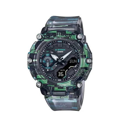 Casio G-Shock GA-2200NN-1AER (Grau / Grün)