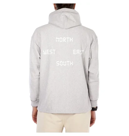 Champion x Beams Reverse Weave Terry Hooded Sweat (Grau)