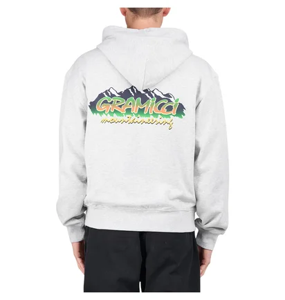 Gramicci Mountaineering Zip Hooded Sweatshirt (Grau)