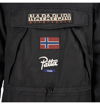 Napapijri x Patta Skidoo Jacke (Schwarz)