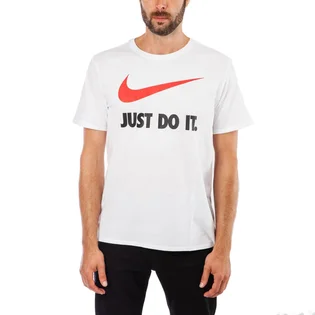 Nike ''Just Do It'' Swoosh T-Shirt (Weiß)