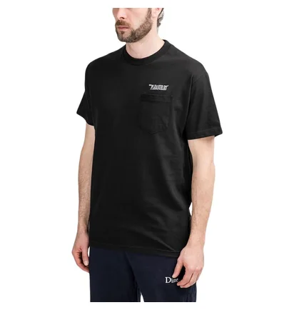 Pleasures Balance Embroidered Pocket Shirt (Schwarz)