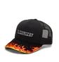 Pleasures Burn Trucker Snapback (Schwarz)