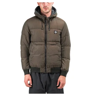 Stone Island Poly-Colour Frame Down-TC Jacket (Braun)