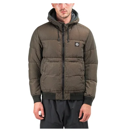 Stone Island Poly-Colour Frame Down-TC Jacket (Braun)