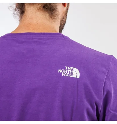 The North Face M LS Fine 2 Tee (Lila)