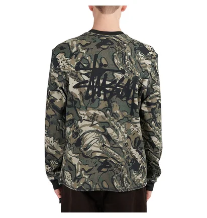 Stüssy Basic Stock LS Thermal (Camo)