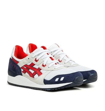 Asics Sportstyle GEL-Lyte III OG 'Classic Red' (Weiß / Rot)