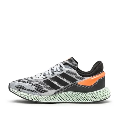 adidas 4D Run 1.0 (Grau / Schwarz / Orange)
