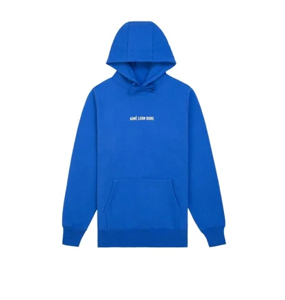 Aimé Leon Dore Logo Hoodie (Blau)