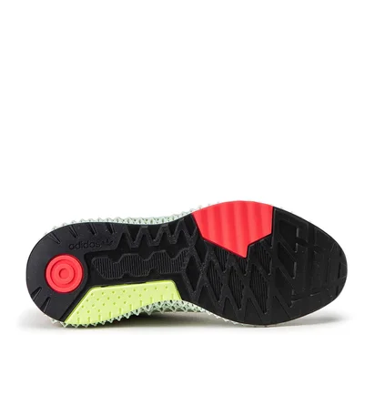 adidas ZX 4000 4D (Grau / Gelb / Rot)