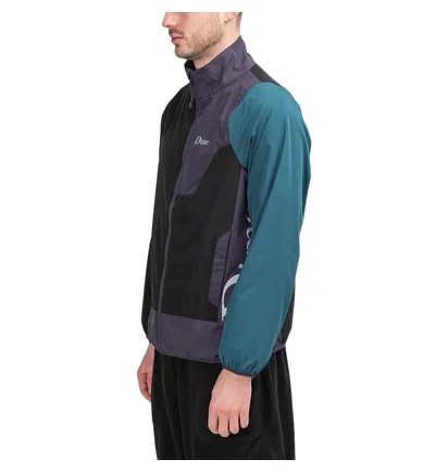 Dime Rage Jacket (Schwarz / Lila / Petrol)