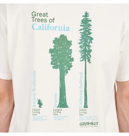 Gramicci Cali Trees Tee (Weiß)