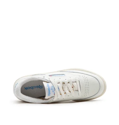 Reebok WMNS Club C 85 Vintage (Creme / Blau)