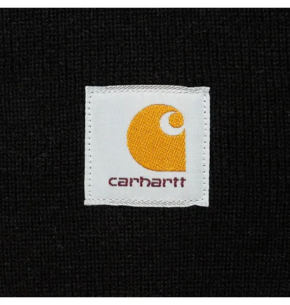 Carhartt WIP Acrylic Watch Hat (Schwarz)
