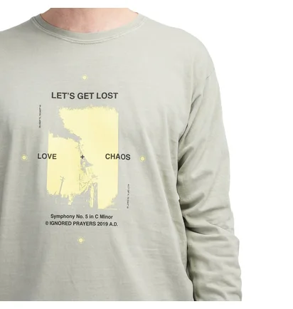 Ignored Prayers Lets Get Lost Longsleeve (Beige)