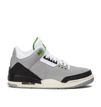 Air Jordan 3 Retro ''Chlorophyll'' (Grau)