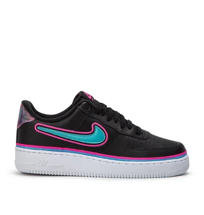 Nike Air Force 1 '07 LV8 ''South Beach'' (Schwarz)