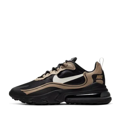Nike Air Max 270 React (Schwarz / Braun)