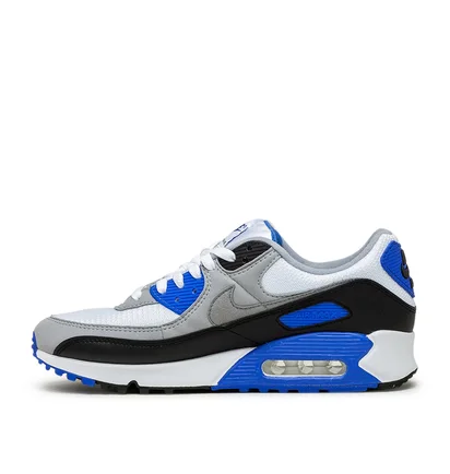 Nike Air Max 90 (Weiß / Grau / Blau)