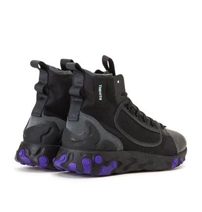Nike React Ianga (Schwarz / Lila)