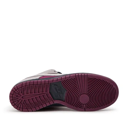 Nike SB Dunk Low Pro (Burgundy / Grau)
