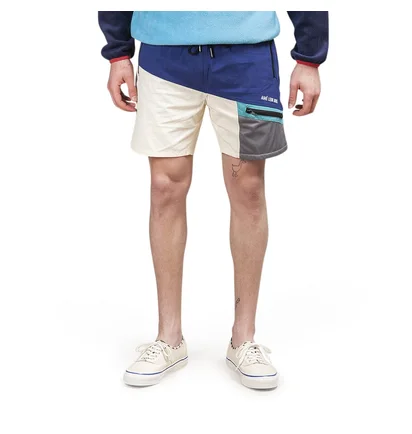 Aimé Leon Dore Color Blocked Hiking Shorts (Blau / Beige)