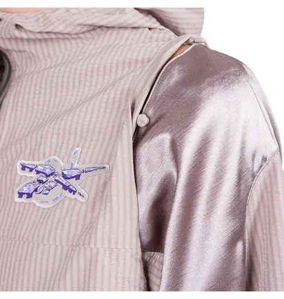 Reebok x Cottweiler Convertible Jacket (Grau / Flieder)