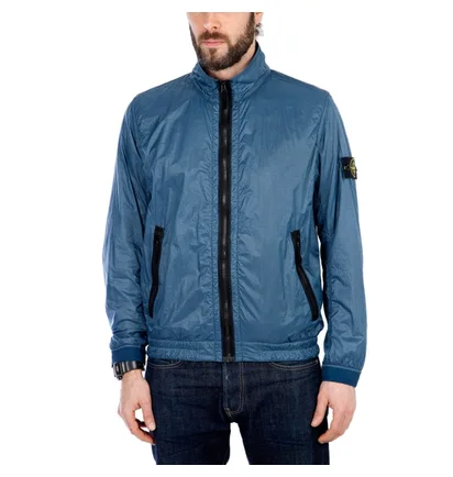 Stone Island Capi Spalla Ottanio Jacket (Blau)