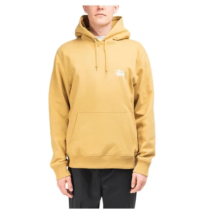 Stüssy Basic Hoodie (Hellbraun)