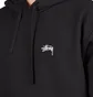 Stüssy Stock Logo Hoodie (Schwarz)