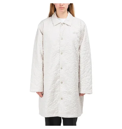 Stüssy WMNS Ritters Long Quilted Jacket (Cream)