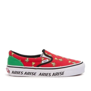 Vans x Aries OG Classic Slip-On (Rot)