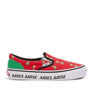Vans x Aries OG Classic Slip-On (Rot)