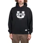 Neighborhood College Hooded Sweatshirt (Schwarz / Weiß)