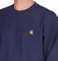 Carhartt WIP American Script Sweatshirt (Dunkelblau)