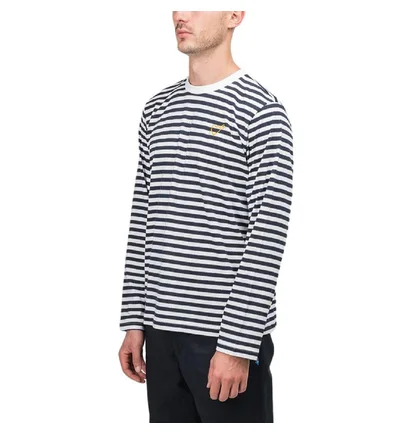 adidas X Human Made LSL Tee (Blau / Weiß)