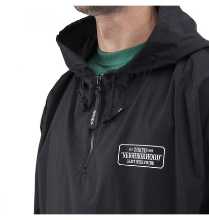 Neighborhood N-JKT Windbreaker (Schwarz)
