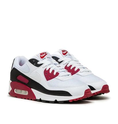 Nike Air Max 90 (Weiß / Schwarz / Bordeaux)